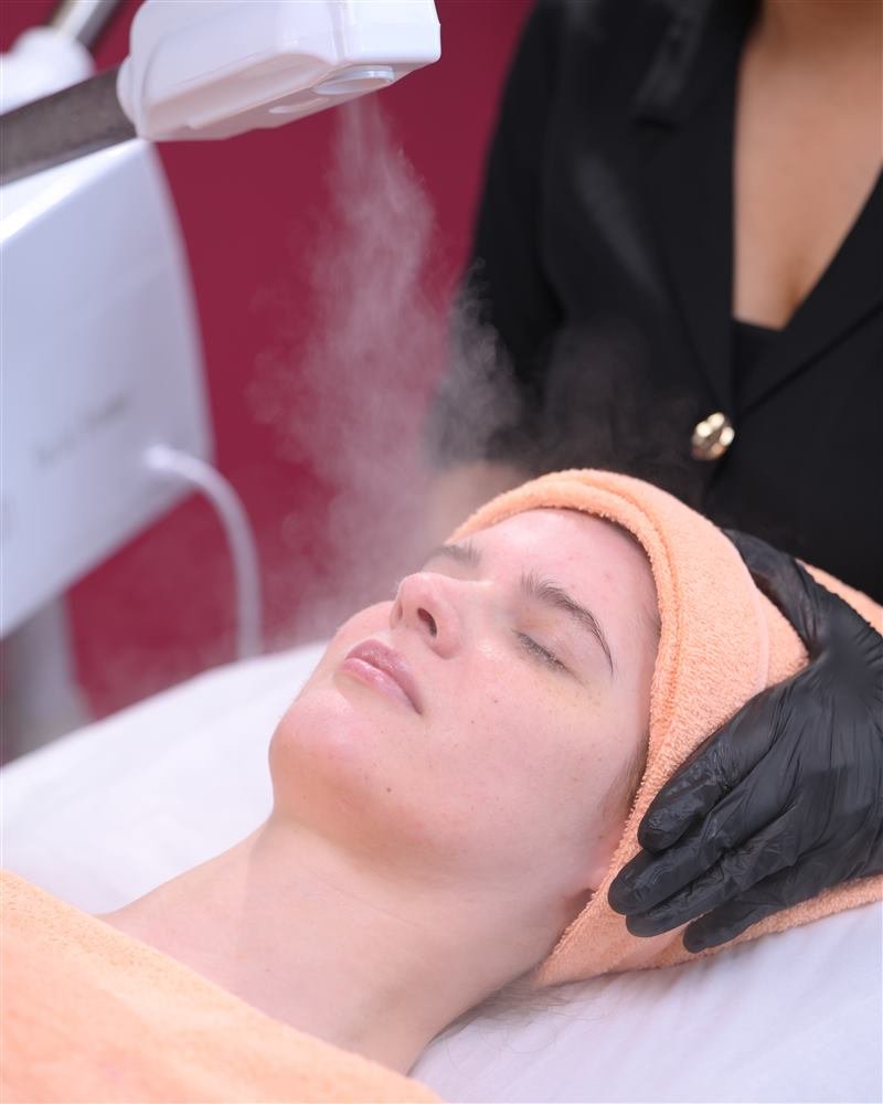CIDESCO steam facial treatment