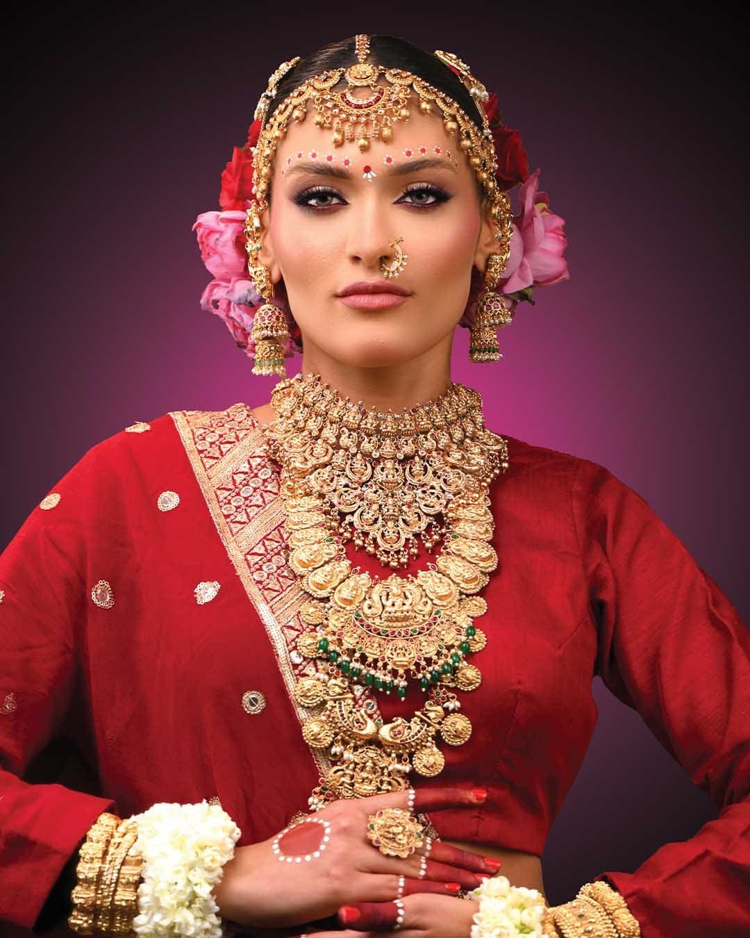 Classic bridal makeup look